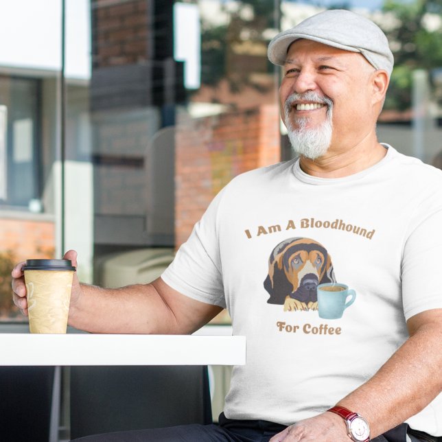 Camiseta Soy un sabueso del café (Subido por el creador)
