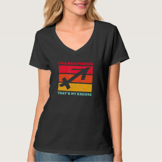 Camiseta Soy Un Sagittarius, Esa Es Mi Excusa De Noviembre.