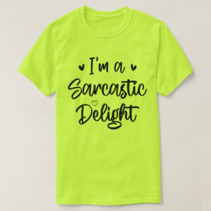 Camiseta Soy un sarcasmo sarcástico gracioso que dice