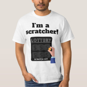 Camiseta Soy un Scratcher Lottery Scratch Off T-Shirt