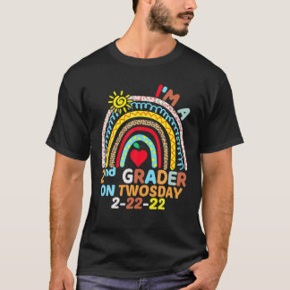 Camiseta Soy Un Segundo Grader El 2/22/22 Divertido Día 22 