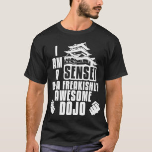 Camiseta Soy Un Sensei Del Regalo De Las Artes Marciales De
