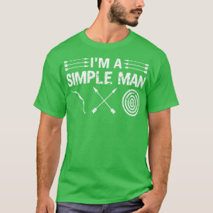 Camiseta Soy Un Simple Hombre Con Arcos De Arco.