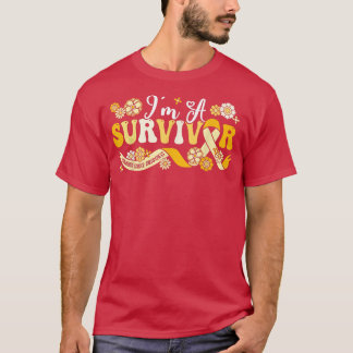 Camiseta Soy un sobreviviente de apoyo para la concienciaci
