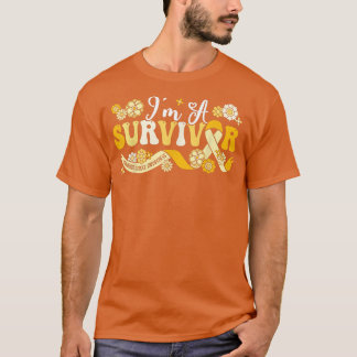 Camiseta Soy un sobreviviente de apoyo para la concienciaci