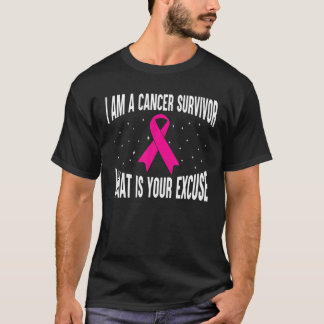 Camiseta Soy Un Sobreviviente De Cáncer De Cinta Rosa A