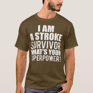 Camiseta Soy un sobreviviente de golpes ¿Cuál es tu superpo