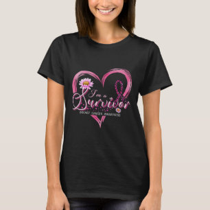 Camiseta Soy un sobreviviente de la Cinta Rosa para la Conc