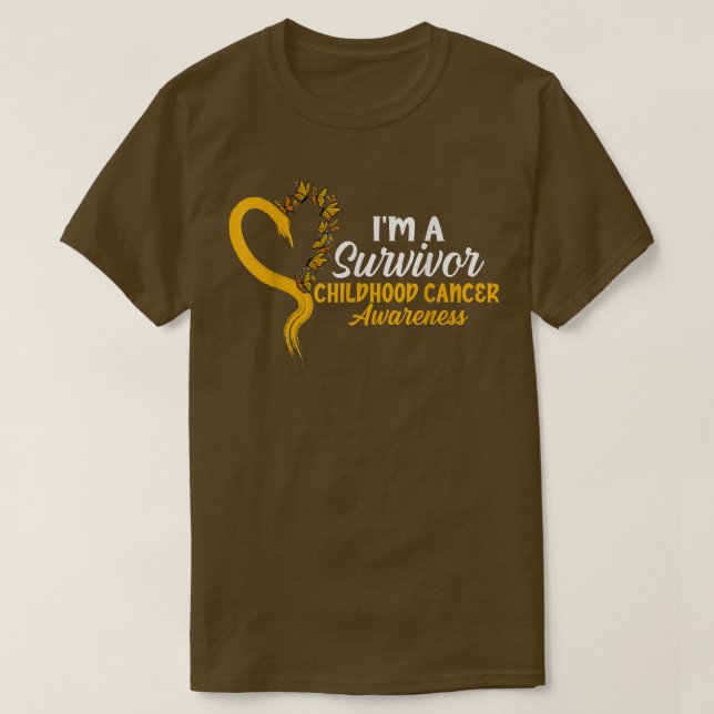 Camiseta Soy un sobreviviente de la guerra contra el cáncer (Diseño del anverso)