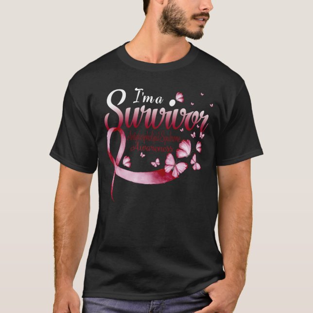 Camiseta Soy un sobreviviente de síndrome antifosfolípido (Anverso)