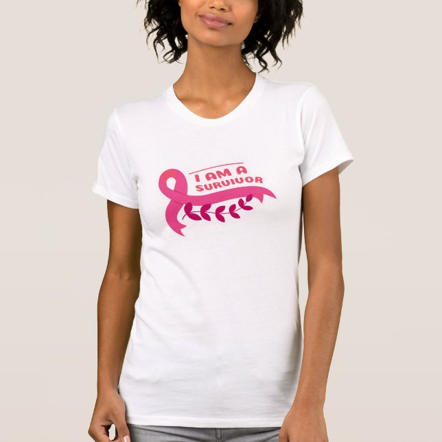 Camiseta Soy un sobreviviente - Fortaleciendo la fuerza y l (Anverso)