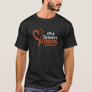 Camiseta Soy un sobreviviente Mes de Conciencia sobre Leuce