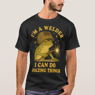 Camiseta SOY Un Soldador Hago Cosas Increíbles