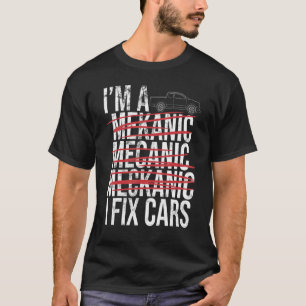 Camiseta Soy un Spell Mecánico Error I Arreglar Auto Repara