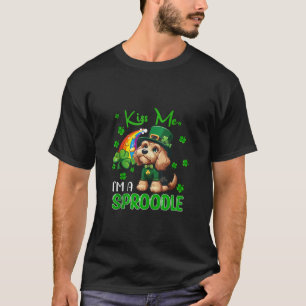 Camiseta Soy un Sproodle Día de San Patricio Shamrock Arcoi