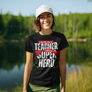 Camiseta Soy un SuperHéroe Apreciación del Profesor de Mate