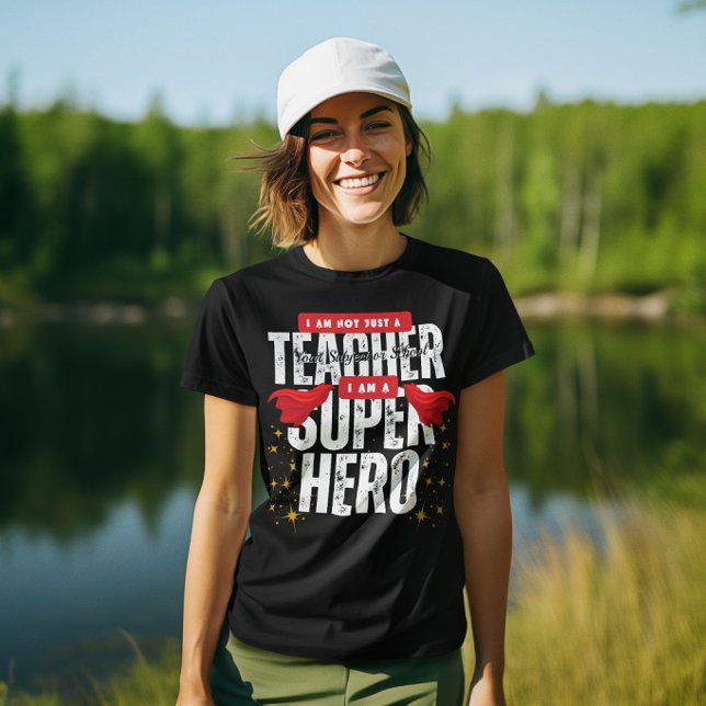 Camiseta Soy un SuperHéroe Apreciación del Profesor de Mate (Subido por el creador)