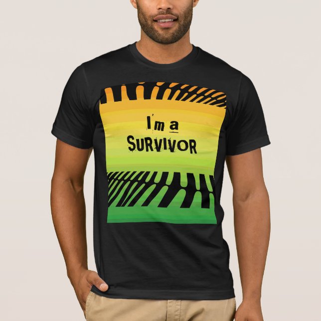 Camiseta Soy un superviviente (Anverso)