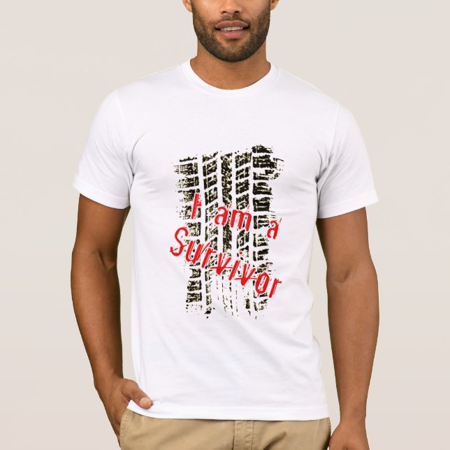 Camiseta Soy un superviviente (Anverso)