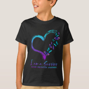 Camiseta Soy un superviviente de concienciación sobre la pr