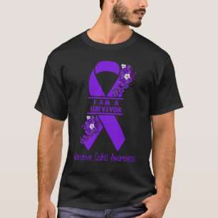 Camiseta Soy un superviviente de la conciencia de la coliti