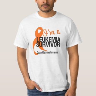 Camiseta Soy un superviviente de la leucemia