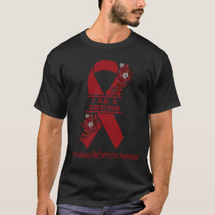 Camiseta Soy un superviviente de malformación arteriovenosa