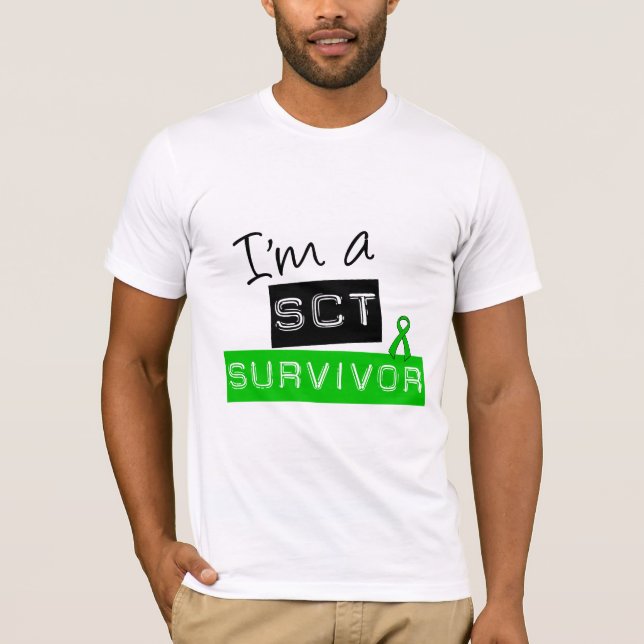 Camiseta Soy un superviviente de SCT (Anverso)