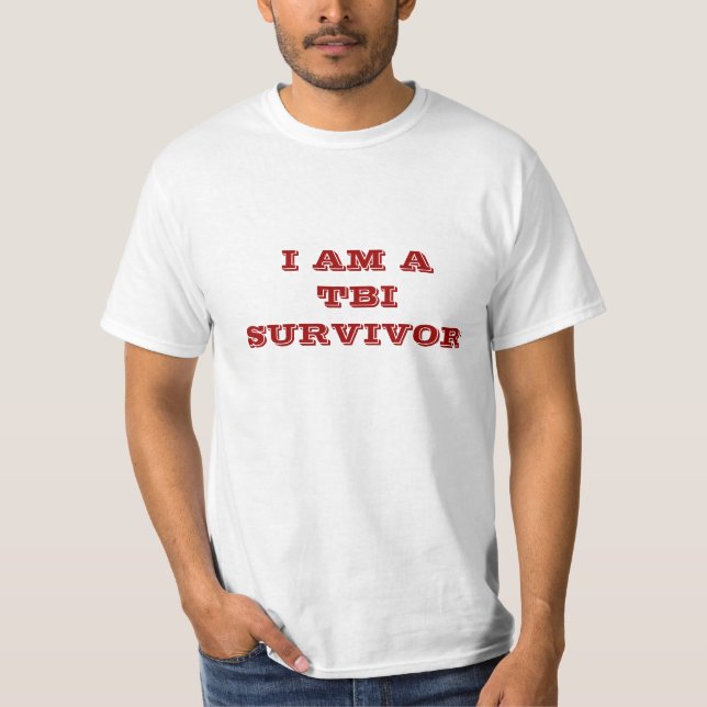 CAMISETA SOY UN SUPERVIVIENTE DE TBI (Anverso)
