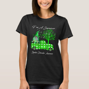Camiseta Soy un superviviente de trastorno bipolar Concienc