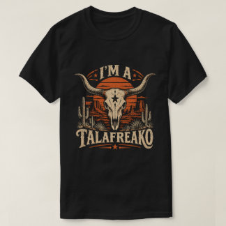 Camiseta Soy un Talafreako – Cráneo de Longhorn Western Vin