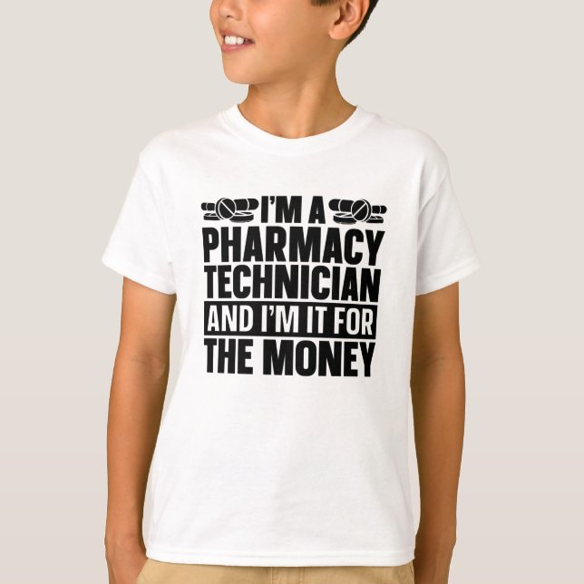 Camiseta Soy un técnico de farmacia medicina farmacológica (Anverso)