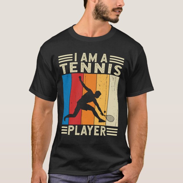 Camiseta Soy un tenista entrenador de tenis (Anverso)