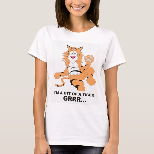 Camiseta Soy un tigre (Anverso)
