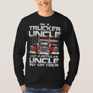Camiseta Soy un TÍO camionero como un TÍO normal pero bobo