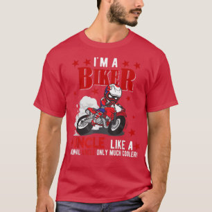 Camiseta Soy un tío de ciclismo gracioso sólo mucho más frí
