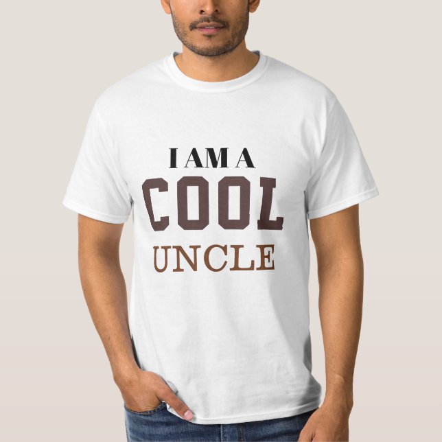 Camiseta Soy un tío genial (Anverso)
