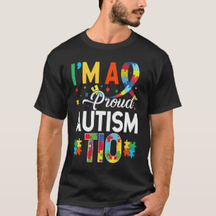 Camiseta Soy un Tio Orgulloso de Autismo Ropa de Concientiz