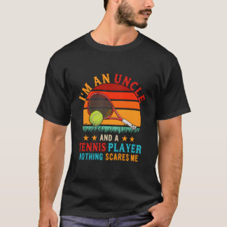 Camiseta SOY Un Tío Y Un Jugador De Tenis Familia