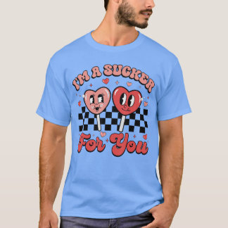 Camiseta Soy un tonto por tu corazón de caramelo Groovy Ret