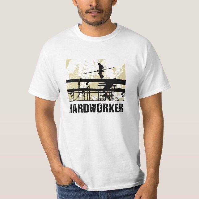 Camiseta Soy un trabajador duro (Anverso)