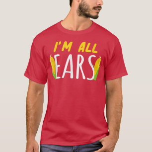 Camiseta Soy un vegetal sano de maíz de orejas