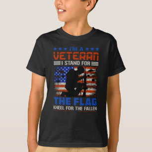 Camiseta Soy Un Veterano Depósito De La Bandera - Regalo De