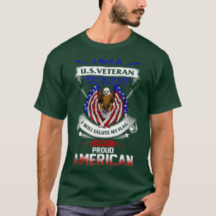 Camiseta Soy un veterano estadounidense que creo en la fami