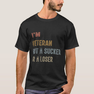 Camiseta "Soy un veterano, no un fracasado