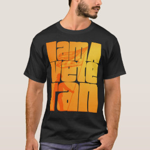 Camiseta Soy un veterano soldado militar estadounidense 7