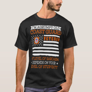 Camiseta Soy un veterano veterano de la Guardia Costera