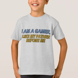 Camiseta Soy un videojugador, como mi padre antes de mí