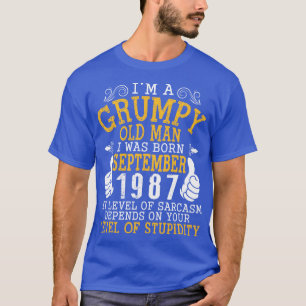 Camiseta Soy Un Viejo Que Nací En Septiembre De 1940 Mi Niv