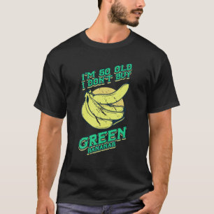 Camiseta Soy un viejo y gracioso Bananas Verdes Retro Vinta